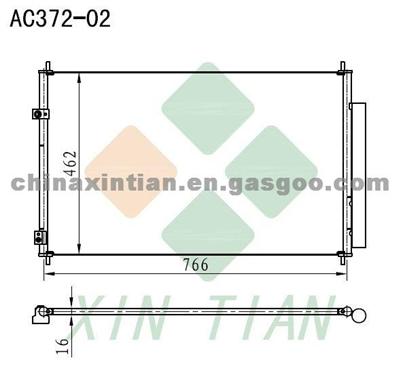 HONDA Condenser 80110STXA01