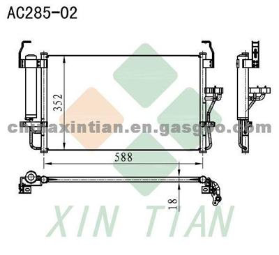 HYUNDAI Condenser 976062D000