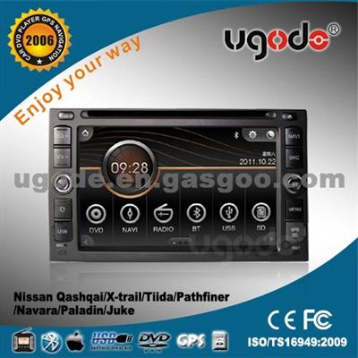 Ugode Car DVD Player GPS Navigation For NISSAN QASHQAI2007-2010)