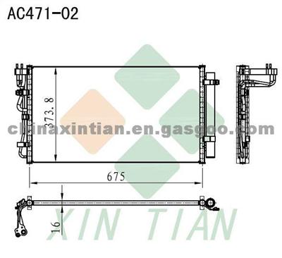 HYUNDAI Condenser 976063M160