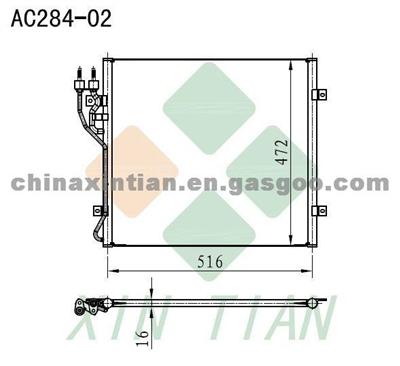 JEEP Condenser 55037465AA