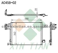 JEEP Condenser 55056726AA