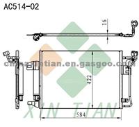 MAZDA Condenser GS3L61480,GS3L61480B