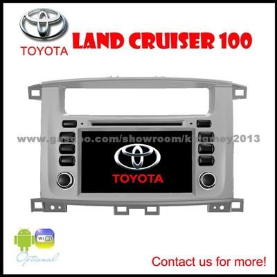 Car DVD Player &Car Navigator System&Car Multimedia For Toyota Landcruiser 100 Series