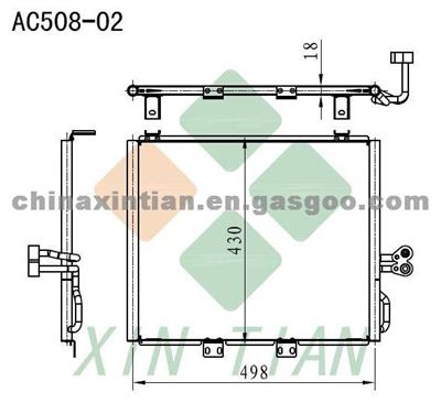 JEEP Condenser 55037512AA