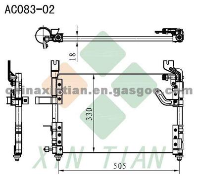 KIA Condenser KK17461480A