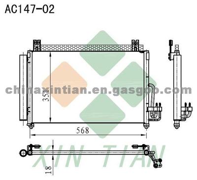 KIA Condenser 97606FD000,97606FD100