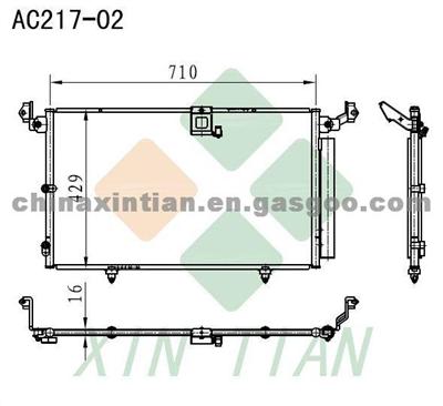 LEXUS Condenser 8845048010