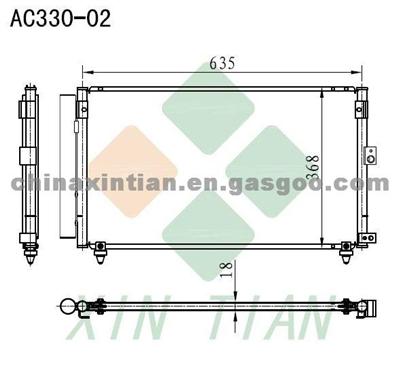 LEXUS Condenser 8846053010