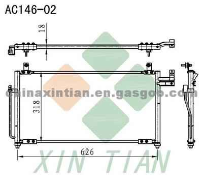 MAZDA Condenser B25P61480A