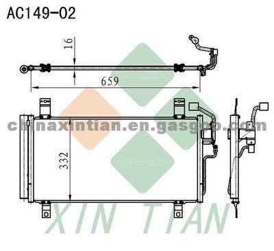 MAZDA Condenser GK2G61480D