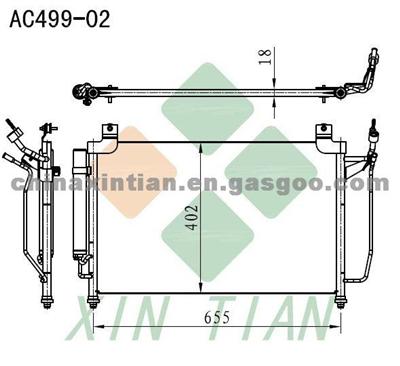 MAZDA Condenser EGY16148ZB