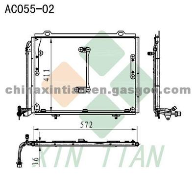 BENZ Condenser 2028300870,2028300570