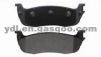 Semi-Metal Brake Pad D711   XU2Z-2V200-TA