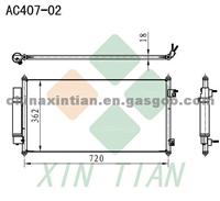 NISSAN Condenser 92100ET000