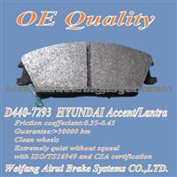 D440 OE Quality HYUNDAI Accent/Lantra Disc Brake
