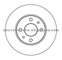 Brake Disc For ALFA ROMEO 7663465