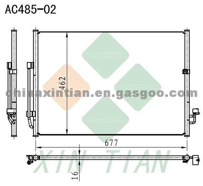 NISSAN Condenser 921101AA0A