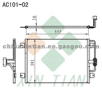 RENAULT Condenser 7700425843