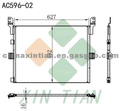 RENAULT Condenser 5010619517