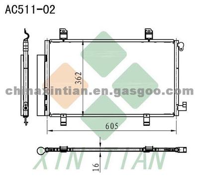 SUZUK Condenser 9531080J00