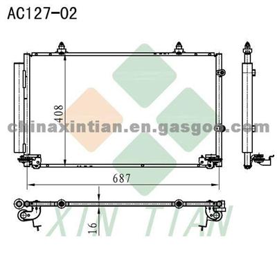 TOYOTA Condenser 8846006070