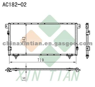 TOYOTA Condenser DPI 4963