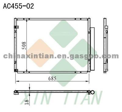 TOYOTA Condenser DPI 3500