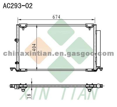 TOYOTA Condenser 8846007031,8846007032