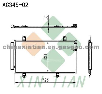 TOYOTA Condenser 8846006210