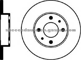 Brake Disc For ALFA ROMEO 7566931