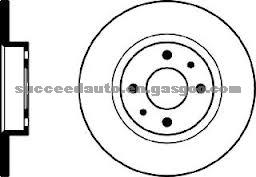 Brake Disc For ALFA ROMEO 7685656