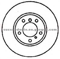 Brake Disc For BMW 34211157361