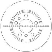 Brake Disc For BMW 34111162093