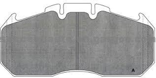 Brake Pads For Truck Renault 5001855646