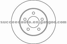 Brake Disc For CHRYSLER 52008440