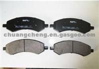 High Quality Auto Brake Pads D1084 For Chrysler Dodge Mitsubishi