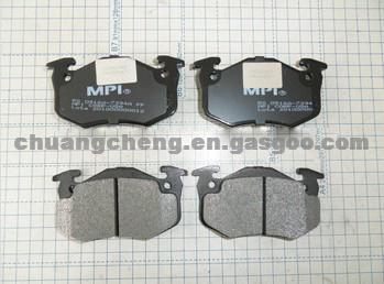 auto spare parts disc brake pads D506 for Peugeot