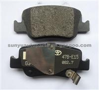 Toyota Avensis Disc Brake Pad 04466-02180