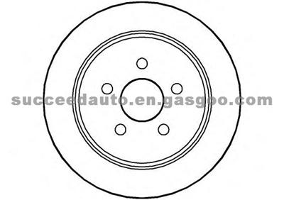 Brake Disc For CHRYSLER 4383551