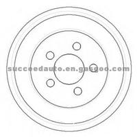 Brake Disc For CHRYSLER 4877263