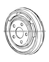 Brake Disc For CHRYSLER 52008591