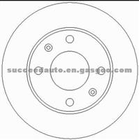 Brake Disc For CITROEN 4246A5