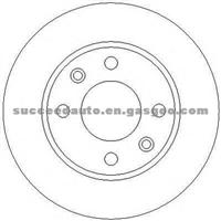 Brake Disc For CITROEN 4246A7