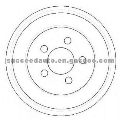 Brake Disc For CHRYSLER 4721263