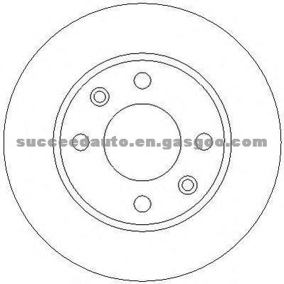 Brake Disc For CITROEN 4246A7