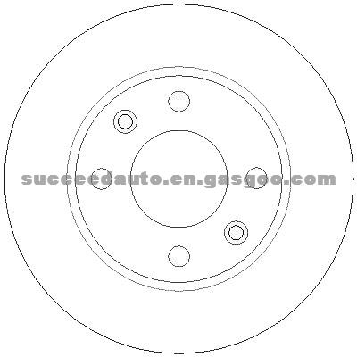 Brake Disc For CITROEN 91517695