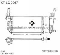 LANCIA Radiator 46430837