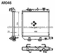 MAZDA Radiator B5C7-15-200A , B5C715200A