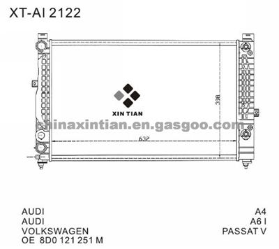 AUDI Radiator 8DO121251M